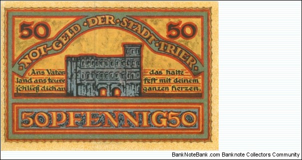 Banknote from Germany year 1921