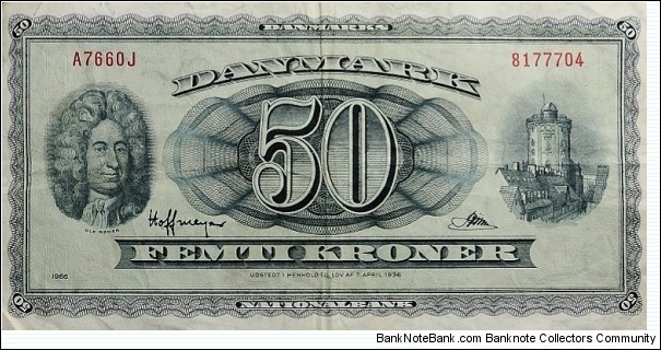 50 Kroner  Banknote