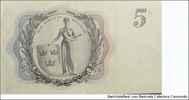 Banknote from Sweden year 1956