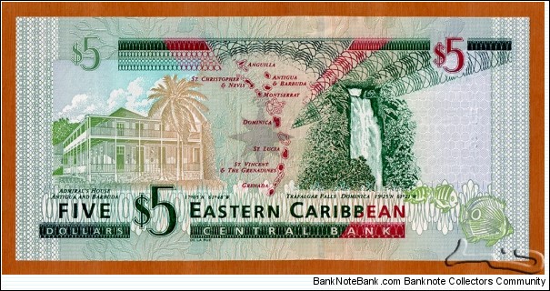 Banknote from Saint Kitts year 2003