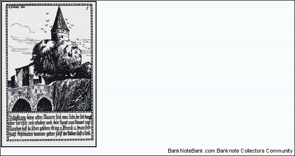 Notgeld: Zorbig Banknote
