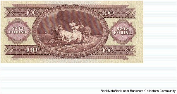 Banknote from Hungary year 1990