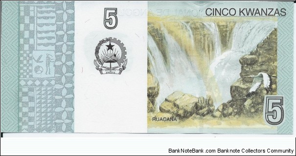 Banknote from Angola year 2012