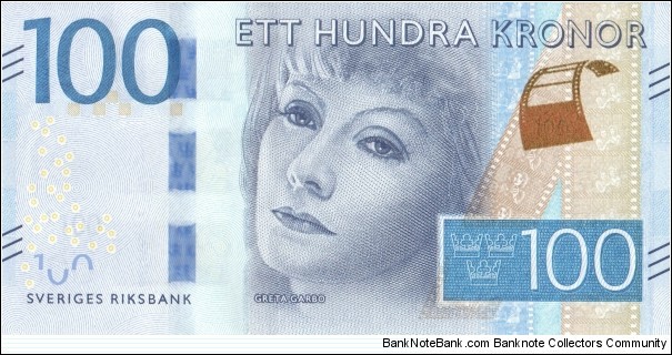 Sweden 100 kronor 2015 Banknote