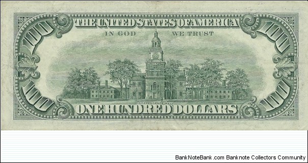 Banknote from USA year 1966