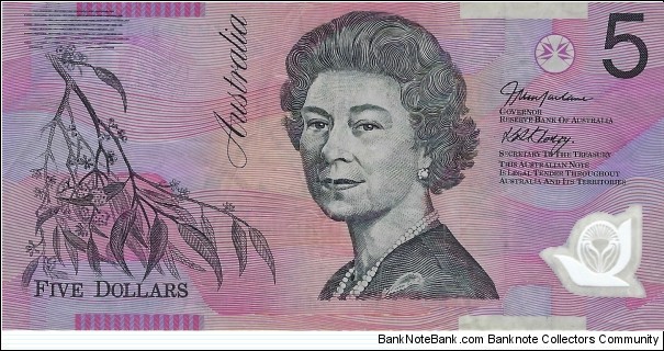 AUSTRALIA 5 Dollars
1995 Banknote
