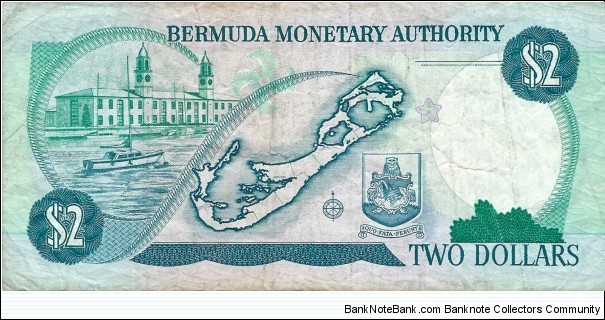 Banknote from Bermuda year 1997