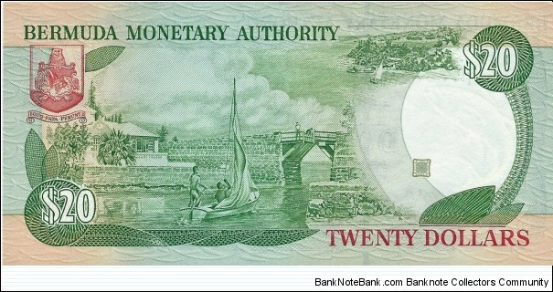 Banknote from Bermuda year 1999