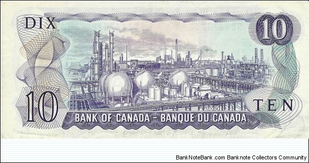Banknote from Canada year 1971