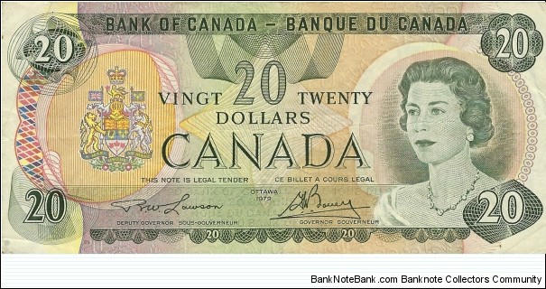 CANADA 20 Dollars
1979 Banknote