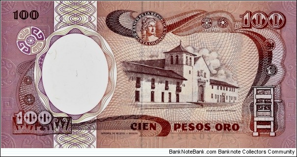 Banknote from Colombia year 1983