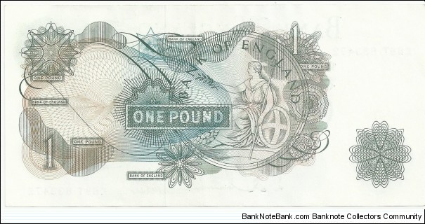 Banknote from United Kingdom year 1966