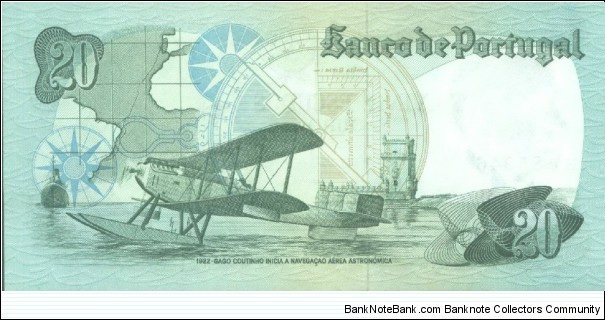 Banknote from Portugal year 1978