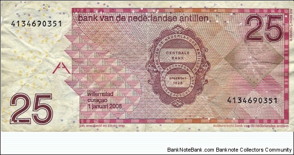 Banknote from Netherlands Antilles year 2008