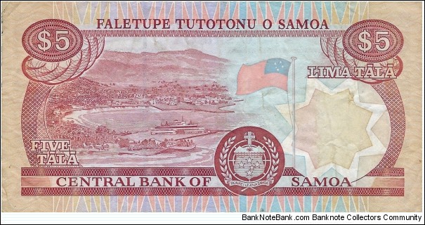 Banknote from Samoa year 2002