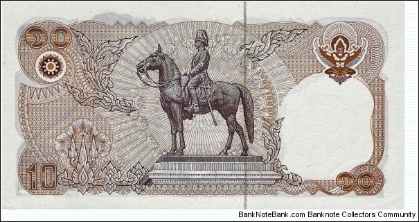 Banknote from Thailand year 1980