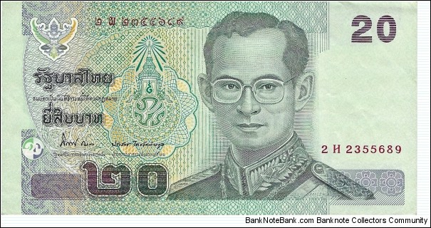 THAILAND 20 Baht
2003 Banknote