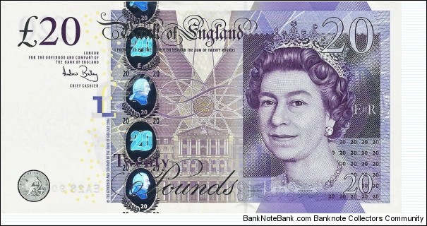 UNITED KINGDOM
20 Pounds 2006 Banknote