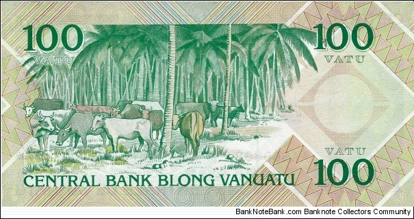 Banknote from Vanuatu year 1982