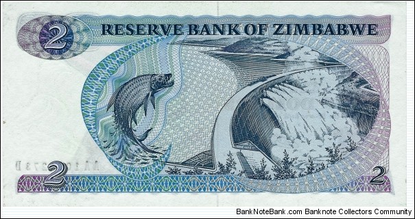 Banknote from Zimbabwe year 1980