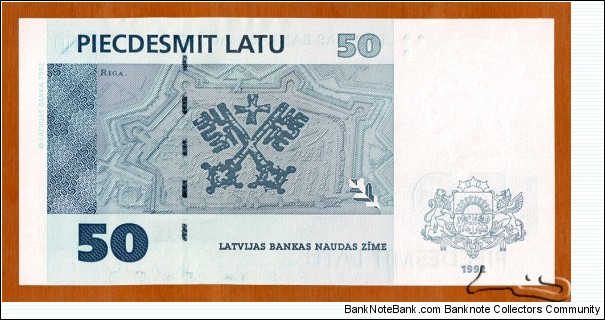 Banknote from Latvia year 1994