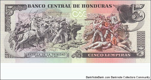 Banknote from Honduras year 1998