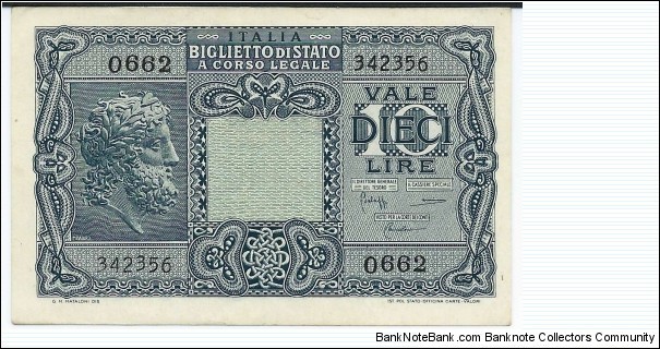10 Lire-pk 32 c Banknote