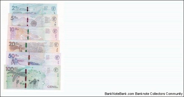 Banknote from Colombia year 2014