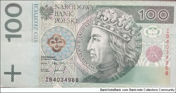 Poland 100 Złotych
IB 4034968 Banknote