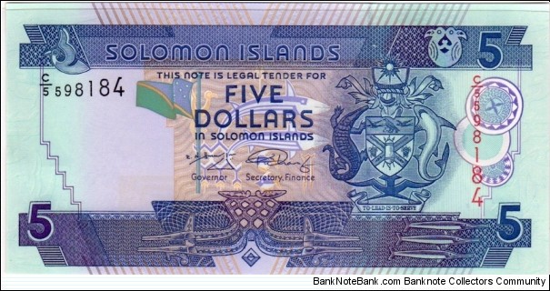 P-26 $5 Banknote
