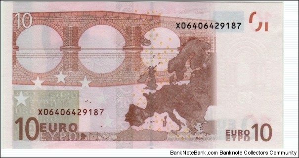 Banknote from Germany year 2001