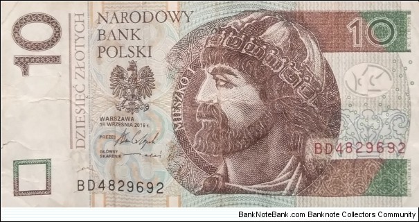 Poland 10 Złotych
BD 4829692 Banknote