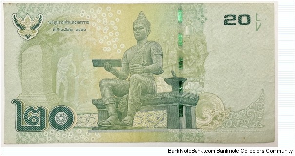 Banknote from Thailand year 2016