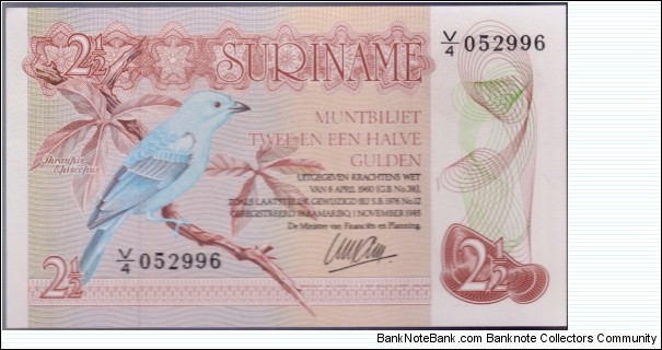 P-119 2.5 Gulden Banknote