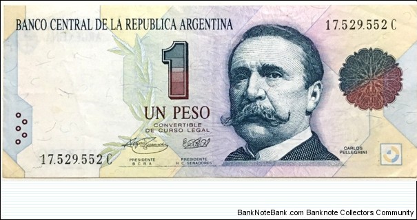 1 Peso Convertible Banknote