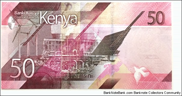 Banknote from Kenya year 2019