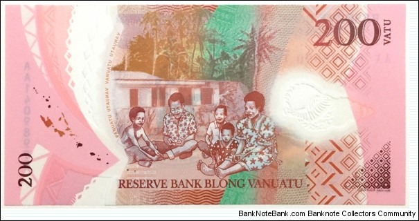 Banknote from Vanuatu year 2014