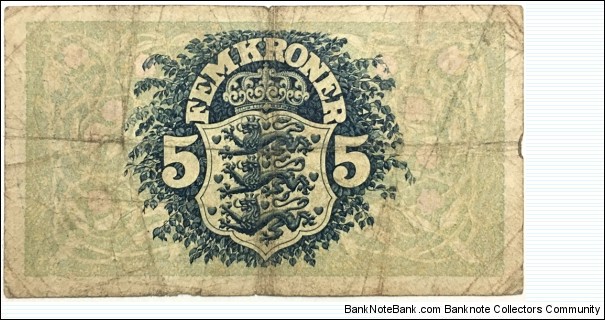 Banknote from Denmark year 1940