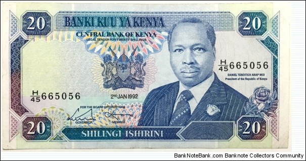 20 Shillings Banknote