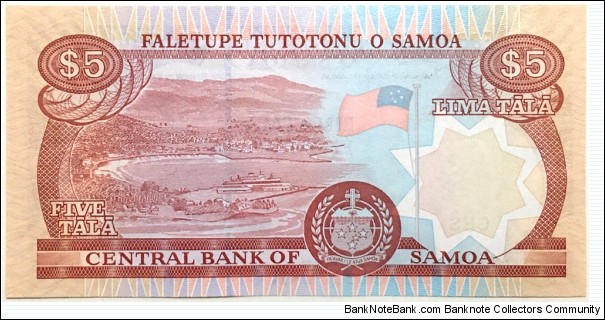 Banknote from Samoa year 2005