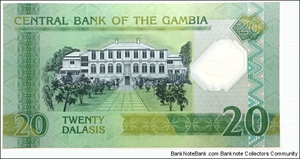Banknote from Gambia year 2014