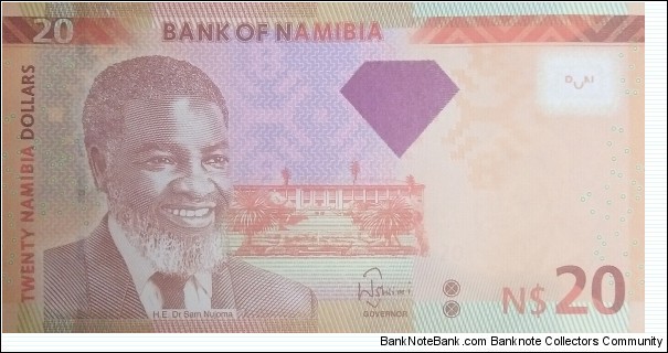 Namibia 20 Dollars Banknote
