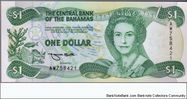 P-43b $1.00 Banknote