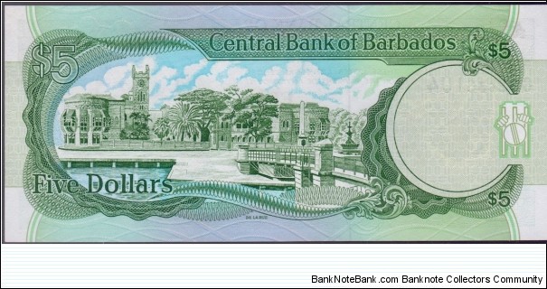 Banknote from Barbados year 1996