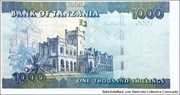Banknote from Tanzania year 2015