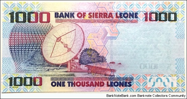 Banknote from Sierra Leone year 2013
