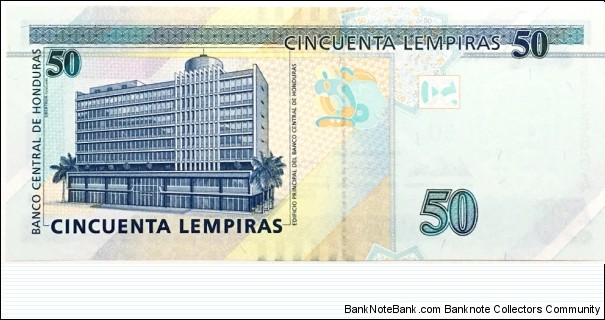 Banknote from Honduras year 2012
