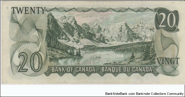 Banknote from Canada year 1969