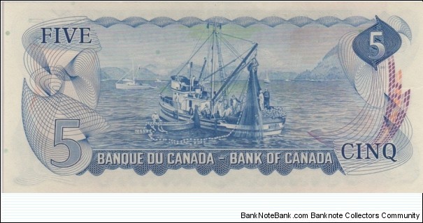 Banknote from Canada year 1972