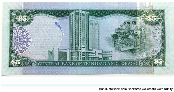 Banknote from Trinidad and Tobago year 2006